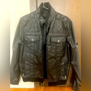 Helix Biker Style Jacket Men’s Sz M Black